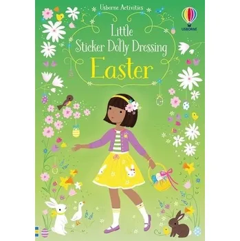 Cizojazyčná kniha Little Sticker Dolly Dressing Easter - Watt, Fiona