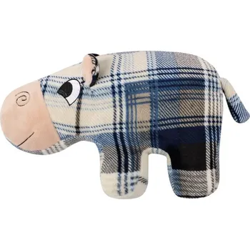 Polštář VER Tvarovaný polštářek Hroch modrý