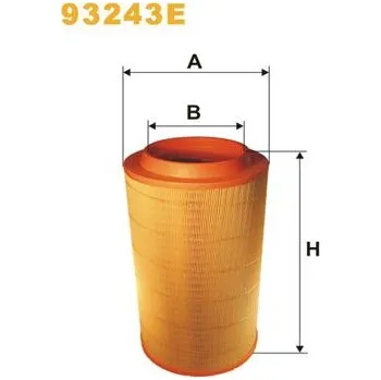 Auto-moto Vzduchový filtr WIX FILTERS 93243E
