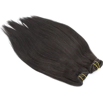 Příčesek Deluxe clip in sada 40cm přírodní černá