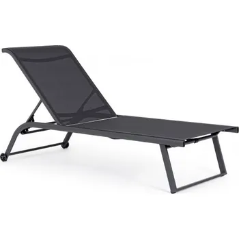 Zahradní lehátko BIZZOTTO hliníkové zahradní lehátko TAYLOR antracit 0663279