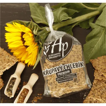 Pečivo Křupavý semínkový chléb Premium - zlomky, 400 g