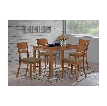 Jídelní set Jídelní set VAŠEK stůl + EDITA židle 4ks Buk / látka SH21