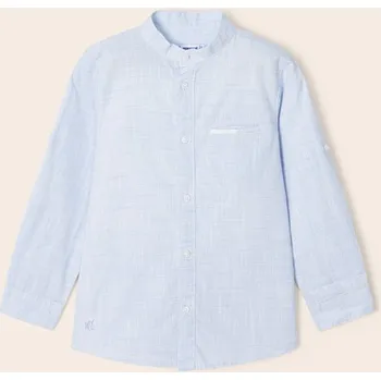 Mayoral Chlapecká košile se stojáčkem 3168 modrá Rozměr: 110