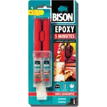 BISON EPOXY 5 min - dvousložkové čiré epoxidové lepidlo
