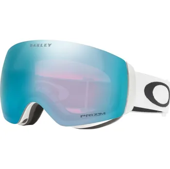 Sjezdové lyžování Brýle OAKLEY Flight Deck M Matte White w Prizm Sapphire Iridium, OO7064-A0