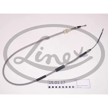 Lanko parkovací brzdy Tazne lanko, provozni brzda, , 6139442, LINEX, 15.01.17