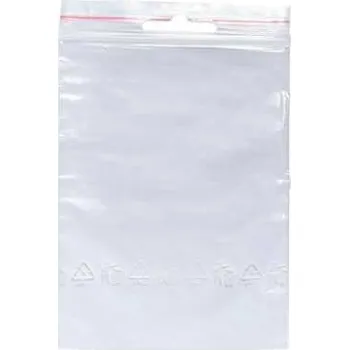 Sáček na potraviny sáček rychlouzavírací LDPE 70x100 mm (100 ks/balení)