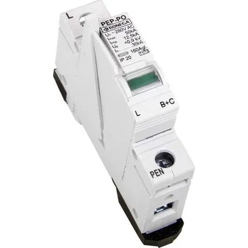 Jistič 29-10-BCV PEP-PO Svodič přepětí PEP-PO varistorový 1P Typ B+C (třída I+II), Bonega