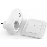 Elko iNELS Classic chytrá zásuvka bílá