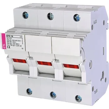 002560014 Odpínač pojistkový EFD 14 3P LED, ETI