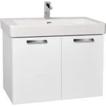 Krajcar KPS K Pro S koupelnová skříňka s umyvadlem 70 x 65 x 46,5 cm bílá KPSK70