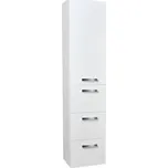 Krajcar koupelnová skříňka vysoká 40 x 181 x 32 cm otevírání levé bílá KNP3.40