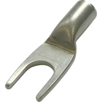 Kabelové oko 292580 Vidlička kabelová z čistého niklu 0,5 mm2, M4, Haupa