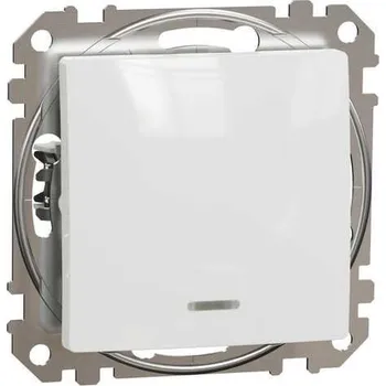 SDD111162N Spínač dvoupólový ř.2 16A signalizační kontrolka, bílý, Schneider