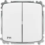 3559A-A05940 B Přepínač sériový s krytem, řazení 5, IP44, bezšroubové svorky, bílá, ABB