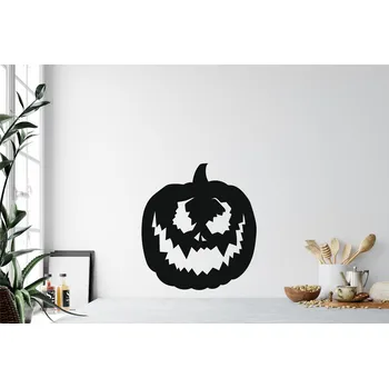 Samolepící dekorace Lepy.cz Samolepka na zeď Dýně Velikost (šířka x výška): 20x22cm, Barevná varianta: Světle modrá