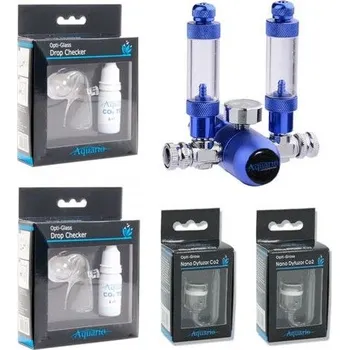 Hnojivo na vodní rostlinu Aquario CO2 set DUO standard + ZDARMA drop-checker a difuzor