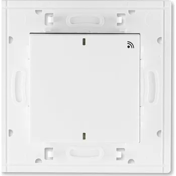 vypínač 3299H-A21908 62 Vysílač ABB RF 868 MHz jednonásobný, nástěnný, bílá/kouřová černá, ABB Levit
