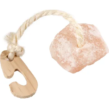 Pro hlodavce FLAMINGO solný kámen lízací SALT LICK HIMALAYAN 60 g