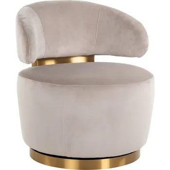 Křeslo Richmond Sametové otočné křeslo Maxime