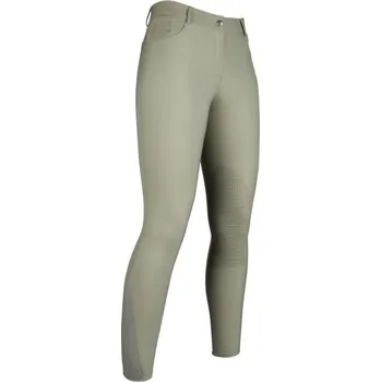Jezdecké kalhoty HKM Rajtky Sunshine HKM, s gripem na kolenou, dámské, grey green 40