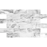 3D obkladový omyvatelný panel PVC Mramorové dlaždice (996 х 598mm)