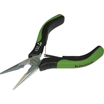 Kleště 211850 Kleště štíhlé přímé ESD 130 mm, Haupa