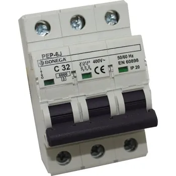 Jistič 02-3032C-PEP-6J Jistič PEP-6J (6 kA) 3P C 32A, Bonega