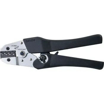Kleště 211682 Kleště lisovací na konektory 0,5 - 2,5 mm2, Haupa