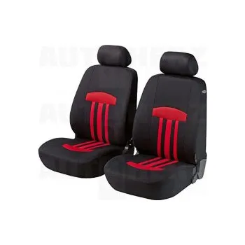 autokoberec WALSER Potahy sedadel na přední sedadla - Kent Zipp-it červené / černé