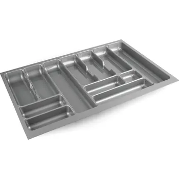 Příborník do zásuvky In-Design Uni příborník do zásuvky 50 x 90 cm šedá metalíza