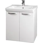 Krajcar KCK Cubito Klasik koupelnová skříňka s umyvadlem 85 x 65 x 48,5 cm bílá KCK85