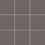 Taurus Color, dlaždice slinutá, 10x10 cm, tmavě šedá