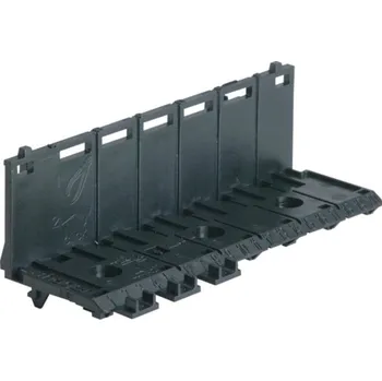 Rozvaděč KN00A Univerzální držák bezšroubových svorkovnic na lištu DIN, Hager