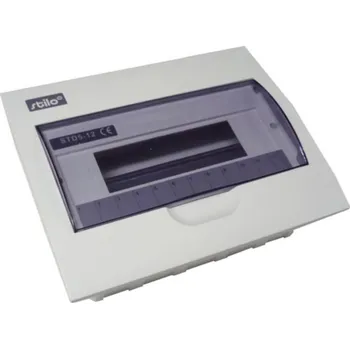 Rozvaděč STI609-18 (STI609) Rozvodnice STILO 18M pod omítku IP30, průhledná dvířka, SEZ