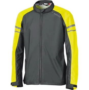Cyklistická pláštěnka Nepromokavá bunda Held RAINSTRETCH černá/fluo žlutá, pánská Velikost/Provedení: XL