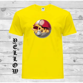 detske-levne-bavlnene-tricko-potisk-Pikachu-Star-Wars Barva: Yellow - žlutá, velikost: 116