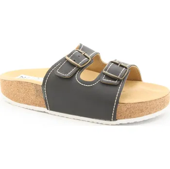 Dámské polobotky JAKUB-OBUV Korkový nazouvák dvoupáskový 215202 KŮŽE - korkáč bílá 35