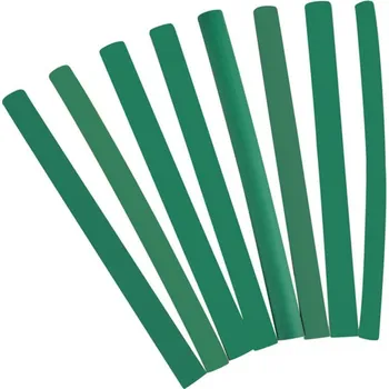 elektrický kabel 267338 Bužírka teplem smršťovací 2:1, zelená, 5 - 2,25 mm, 1,2 m, Haupa