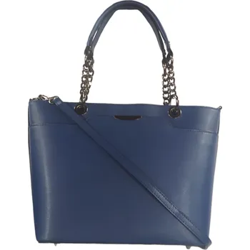 Kabelka Vera Pelle dámská kožená kabelka modrá 22015HH9019 modrá