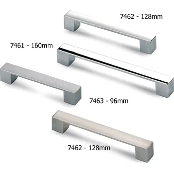 Nábytkové kování 746 - 021 povrch hliník, 128 mm