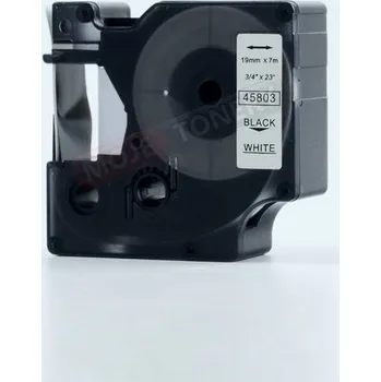 Pásek do tiskárny KOMPATIBILNÍ PÁSKA DYMO 45803 S0720830 BÍLÁ/ČERNÝ TISK, 19mm