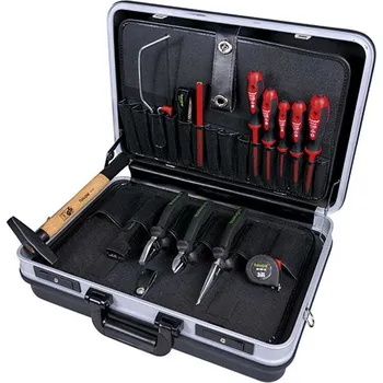 220269 Kufr na nářadí Start-up Light, vybavený, 14 ks, Haupa