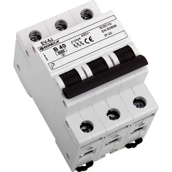 Jistič 01-3040202B EV Jistič EV-6J (6 kA) 3P B 40A, Bonega