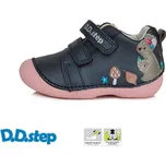 D.D.Step D.D. step dívčí obuv S015-371A Barva: modrá, Velikost: 23