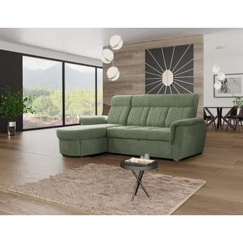 Sedací souprava FALCO Sedací souprava Billy uni otoman zelená