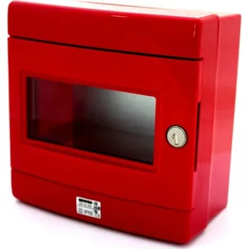 Elektroinstalační krabice GW42203 Krabice 180x180x100 ALARM, nástěnná, IP55, zadní montážní deska