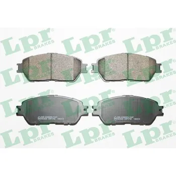 Brzdová destička Sada brzdových destiček, kotoučová brzda LPR 05P1792