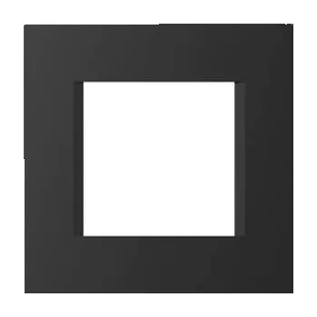 OL20SB-U Rámeček LINE 2M SB - matná černá, TEM